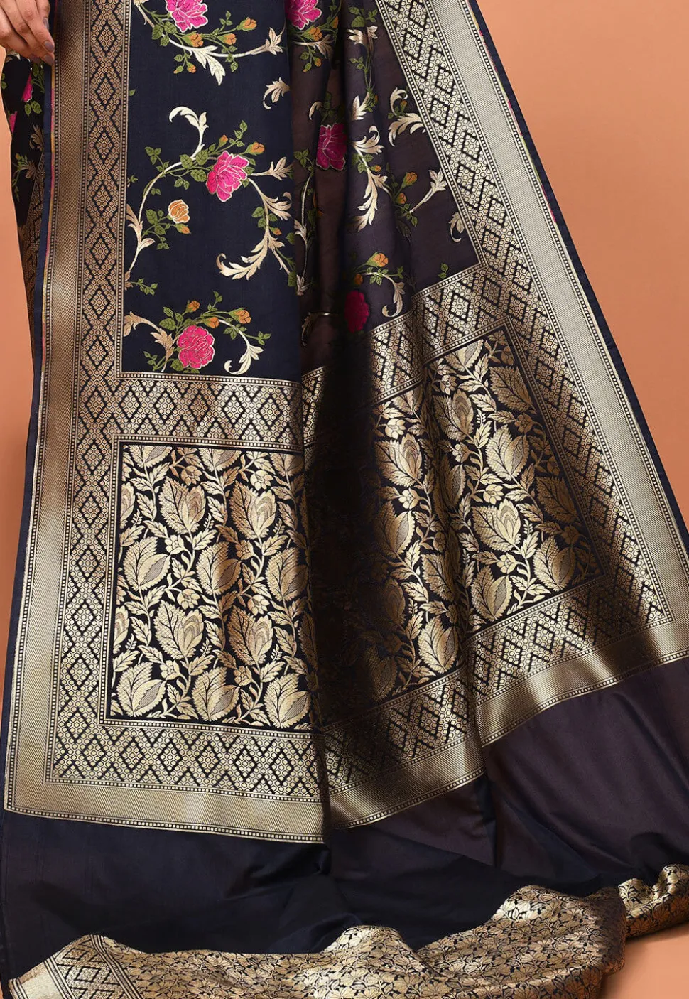 Banarasi Saree in Black
