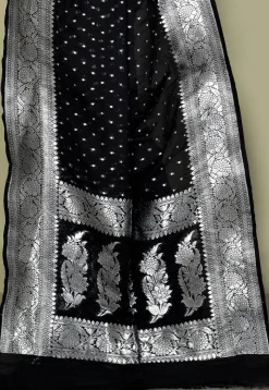 Banarasi Saree in Black