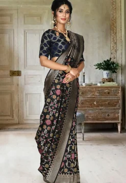 Banarasi Saree in Black