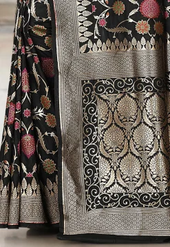 Banarasi Saree in Black