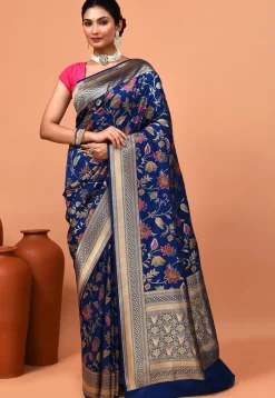 Banarasi Saree in Blue
