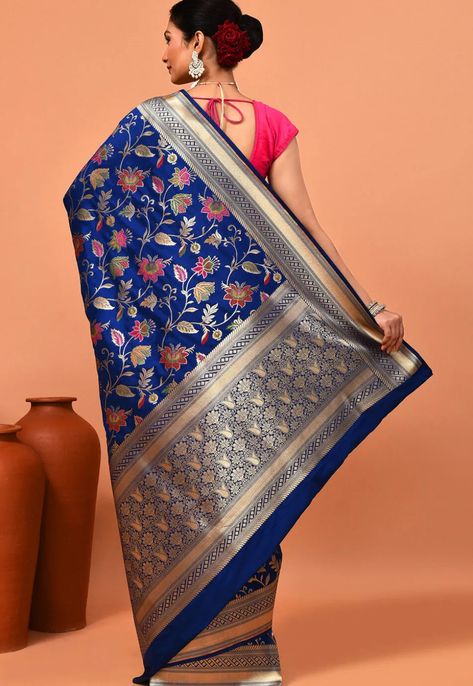 Banarasi Saree in Blue