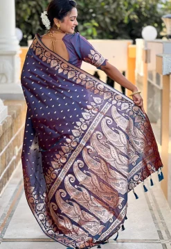 Banarasi Saree in Blue