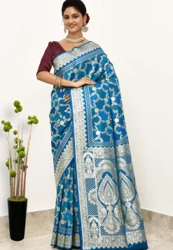 Banarasi Saree in Blue