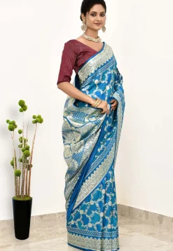 Banarasi Saree in Blue