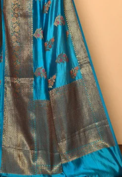 Banarasi Saree in Blue