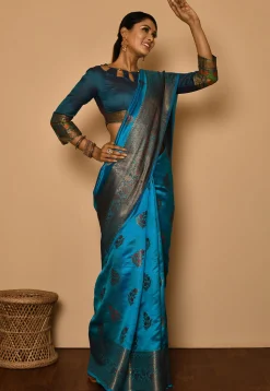 Banarasi Saree in Blue