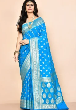 Banarasi Saree in Blue