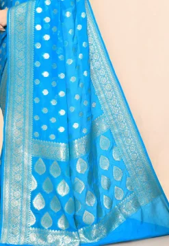 Banarasi Saree in Blue