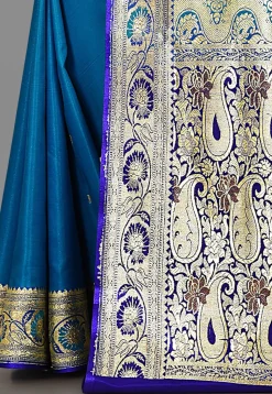Banarasi Saree in Blue
