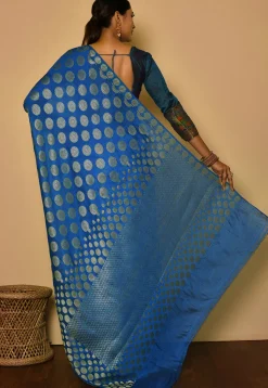Banarasi Saree in Blue