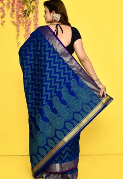 Banarasi Saree in Blue