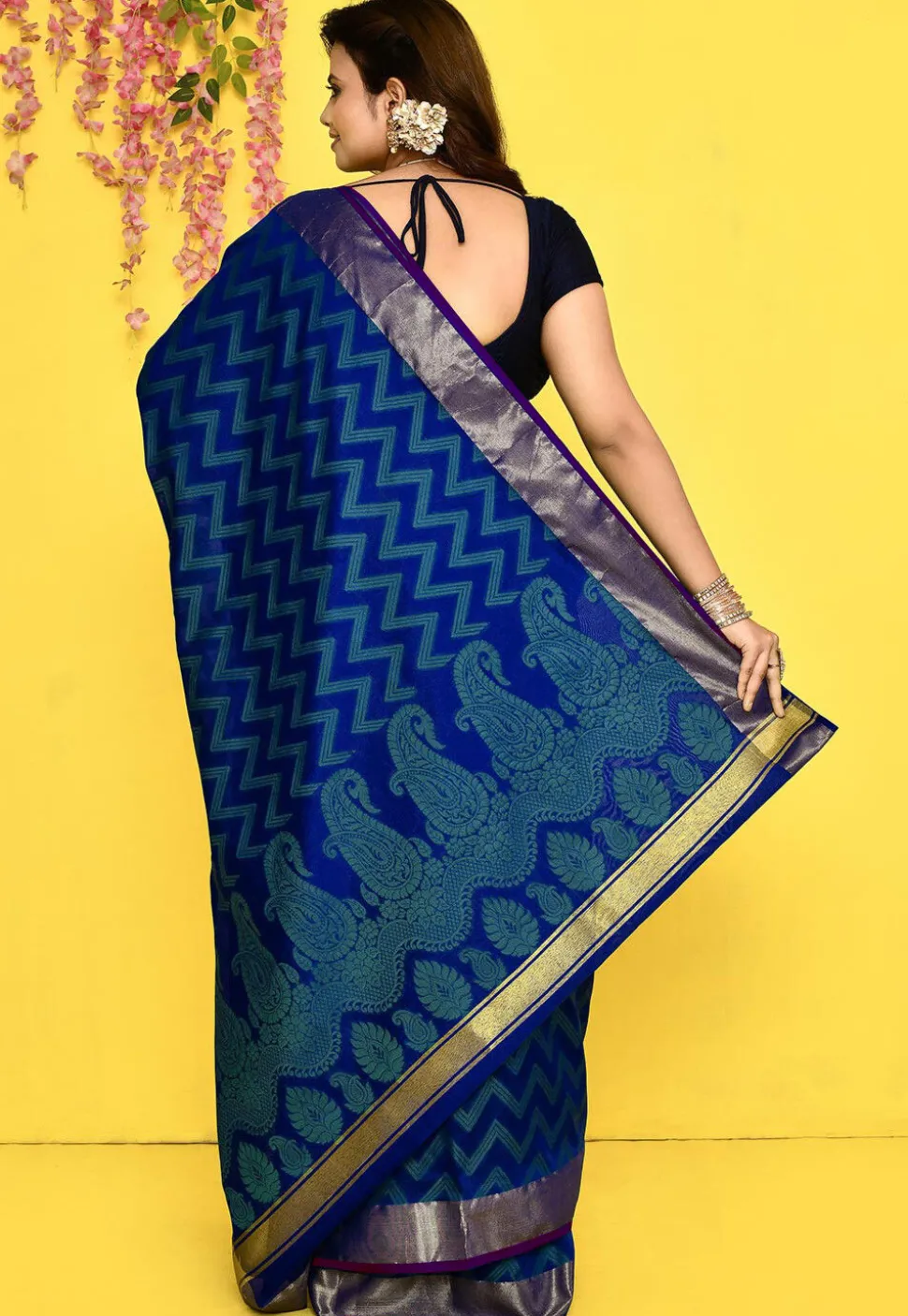 Banarasi Saree in Blue