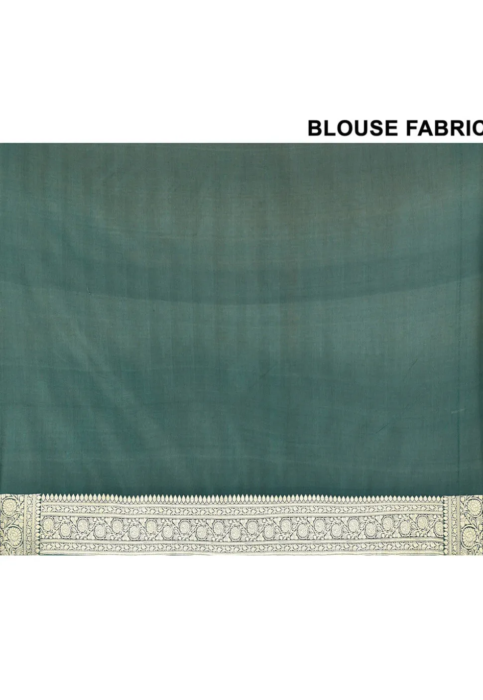 Banarasi Saree in Dark Green