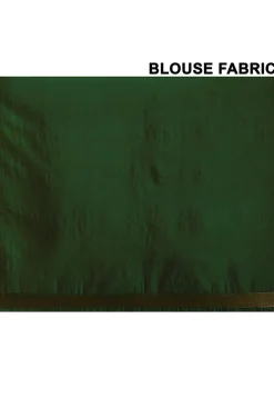 Banarasi Saree in Dark Green