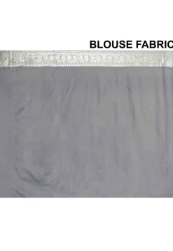 Banarasi Saree in Grey