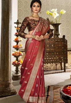 Banarasi Saree in Maroon
