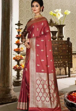Banarasi Saree in Maroon