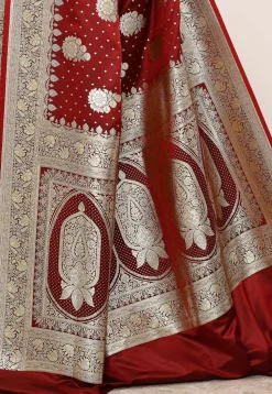 Banarasi Saree in Maroon
