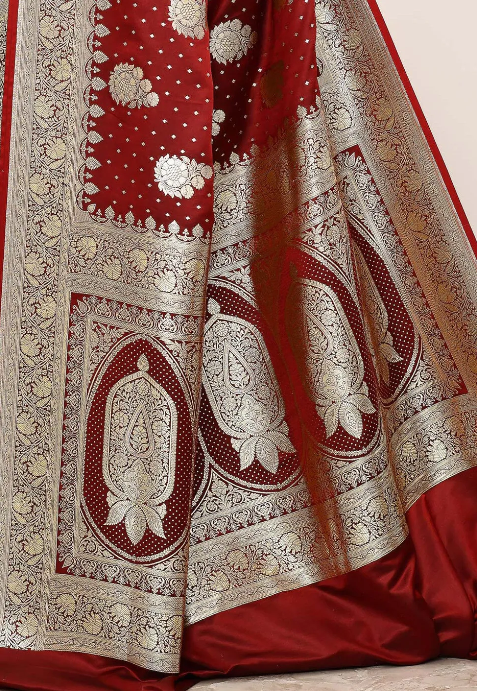 Banarasi Saree in Maroon