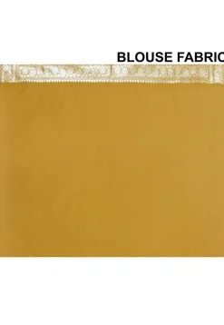 Banarasi Saree in Mustard