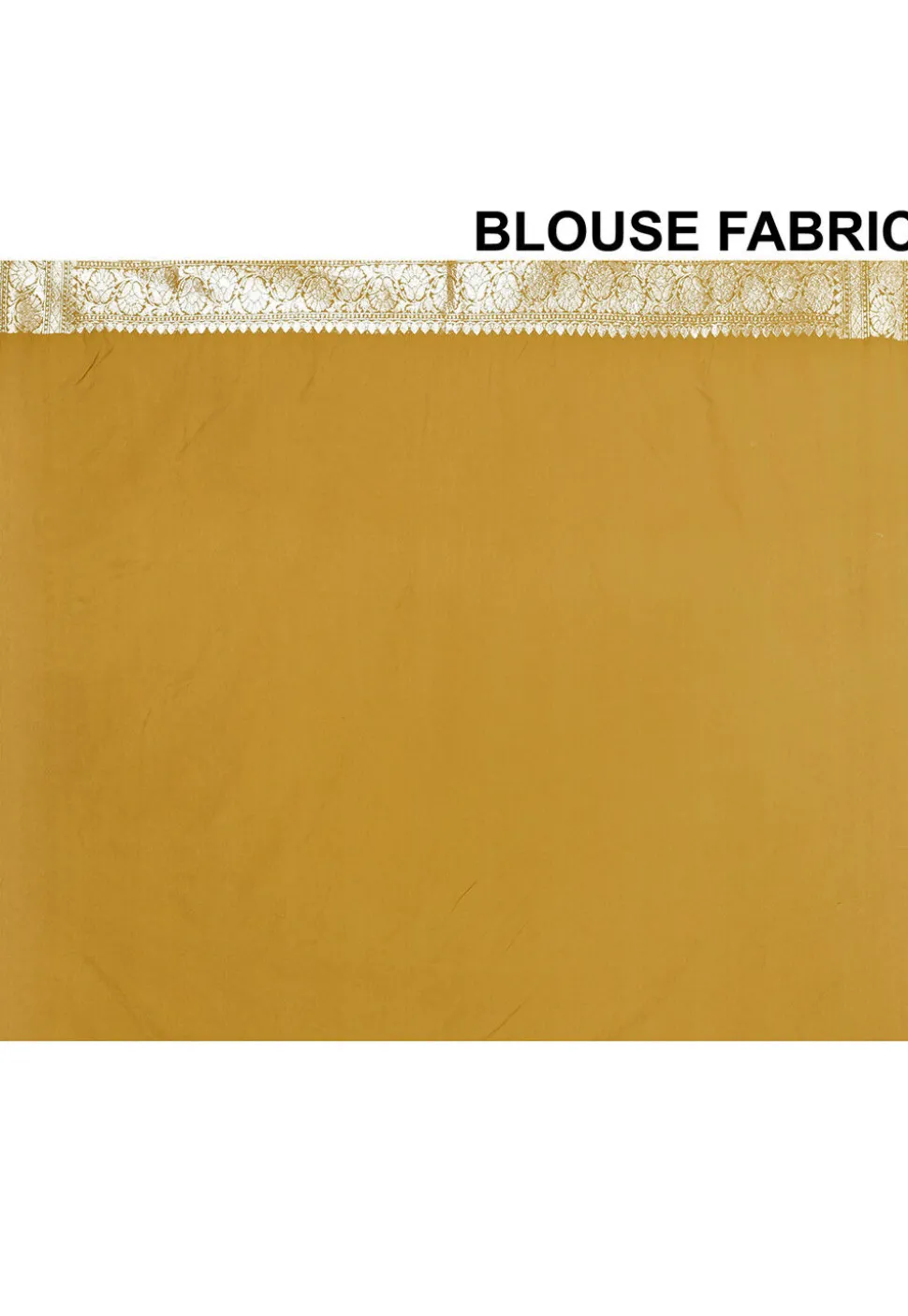 Banarasi Saree in Mustard