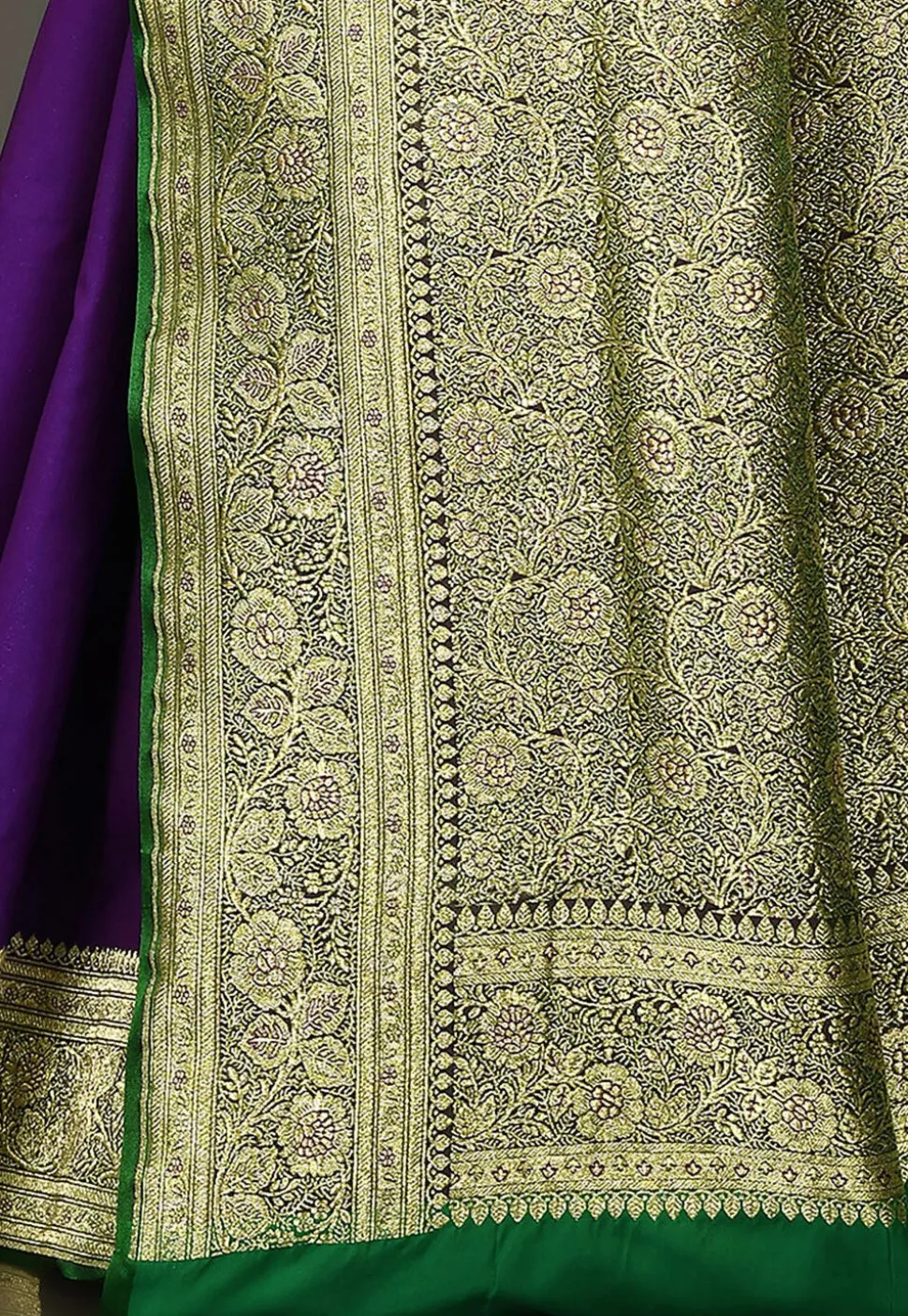 Banarasi Saree in Navy Blue