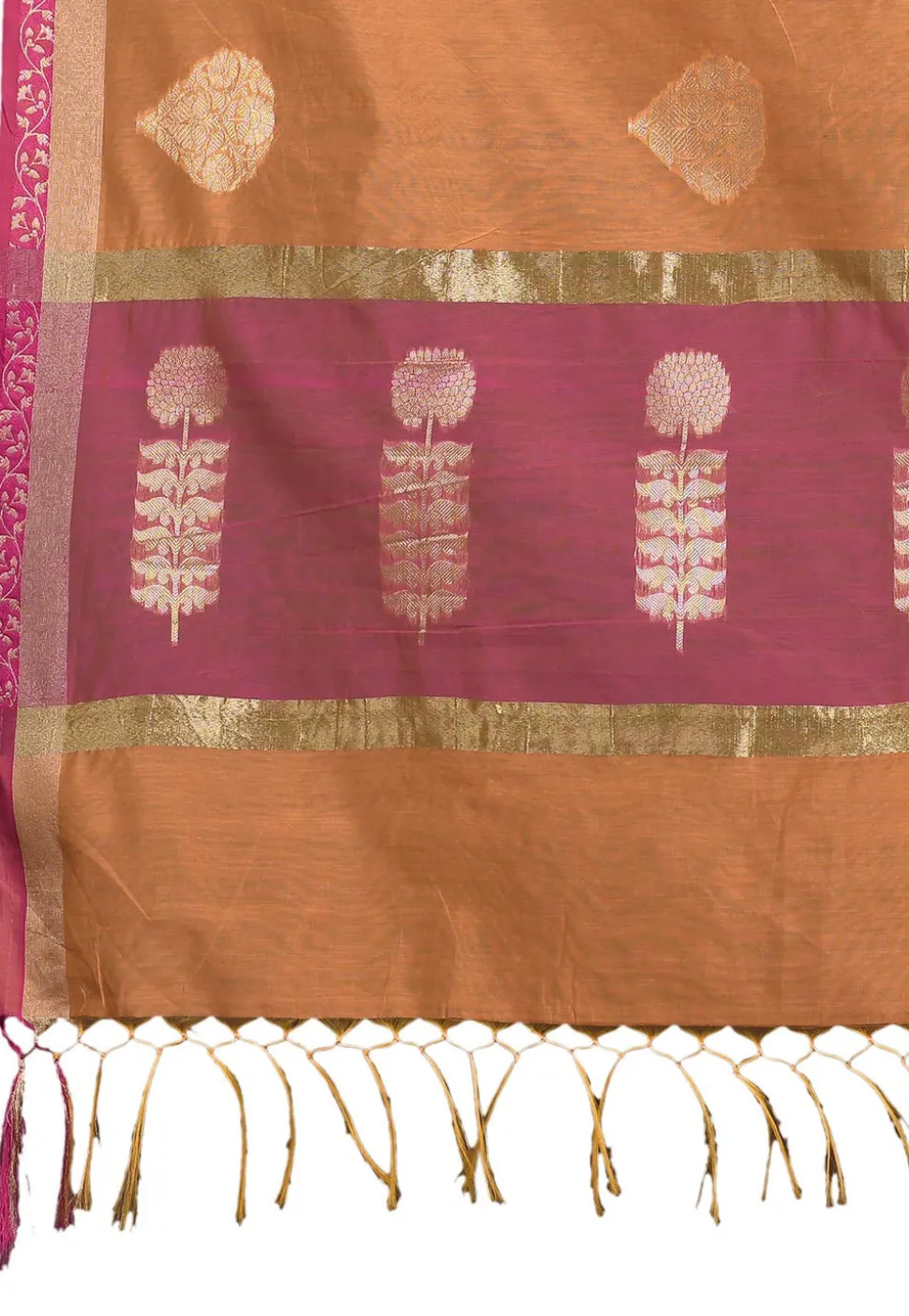 Banarasi Saree in Orange
