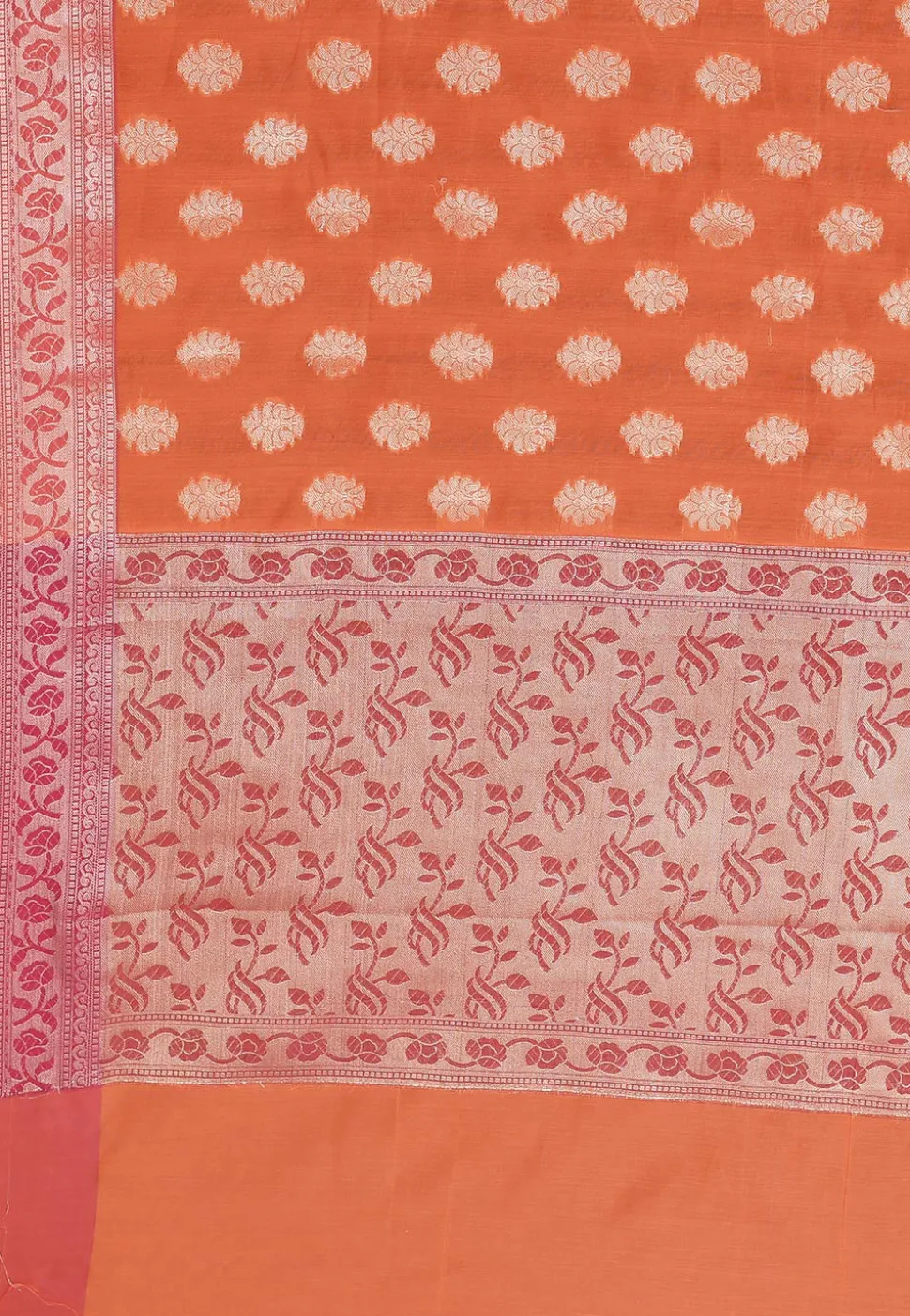 Banarasi Saree in Orange