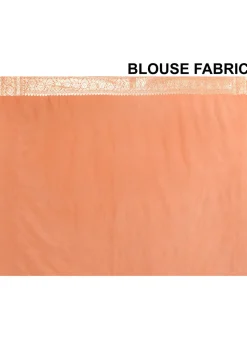 Banarasi Saree in Peach