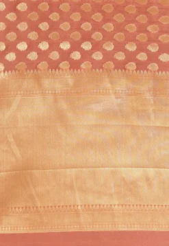 Banarasi Saree in Peach
