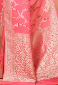 Banarasi Saree in Pink