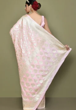 Banarasi Saree in Pink