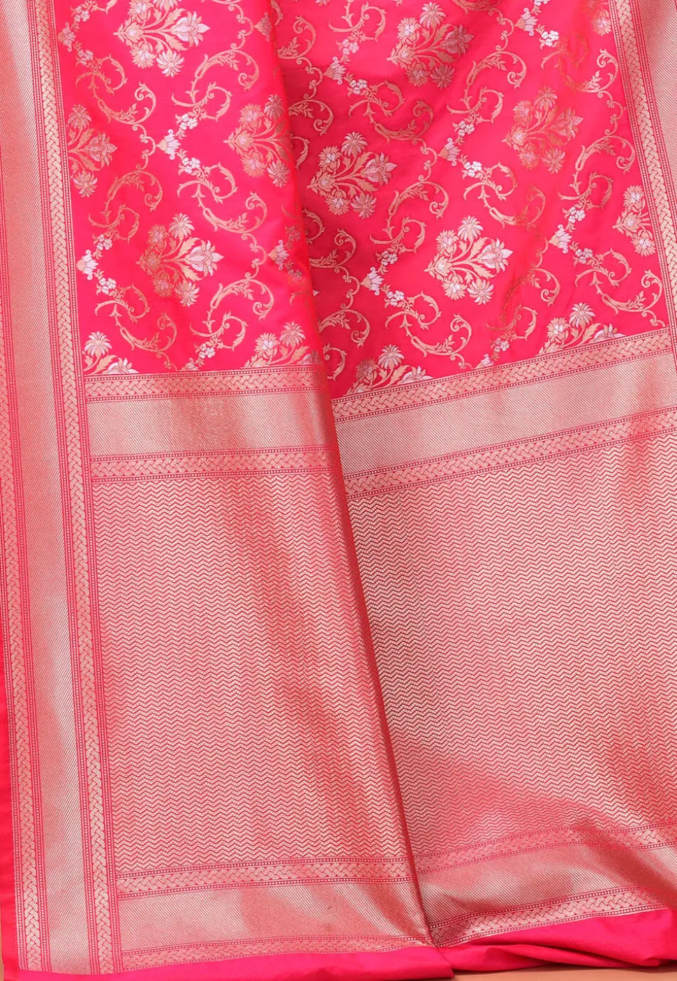 Banarasi Saree in Pink