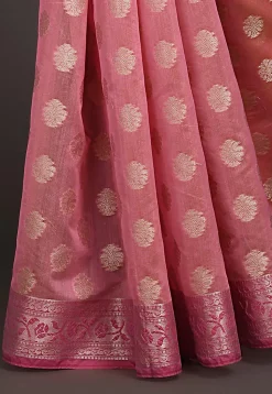 Banarasi Saree in Pink