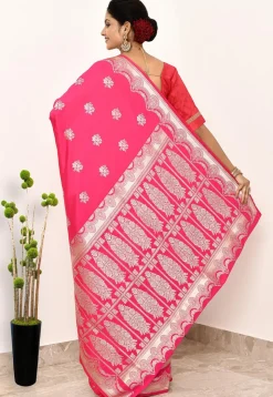 Banarasi Saree in Pink