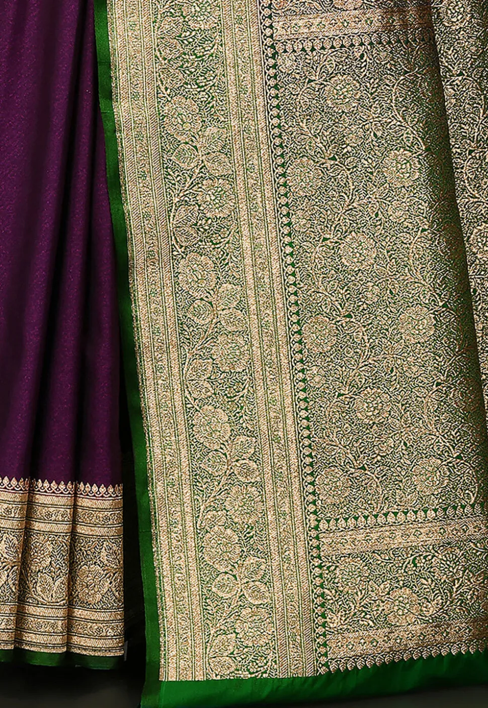Banarasi Saree in Purple