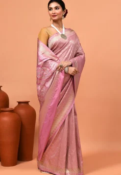 Banarasi Saree in Purple