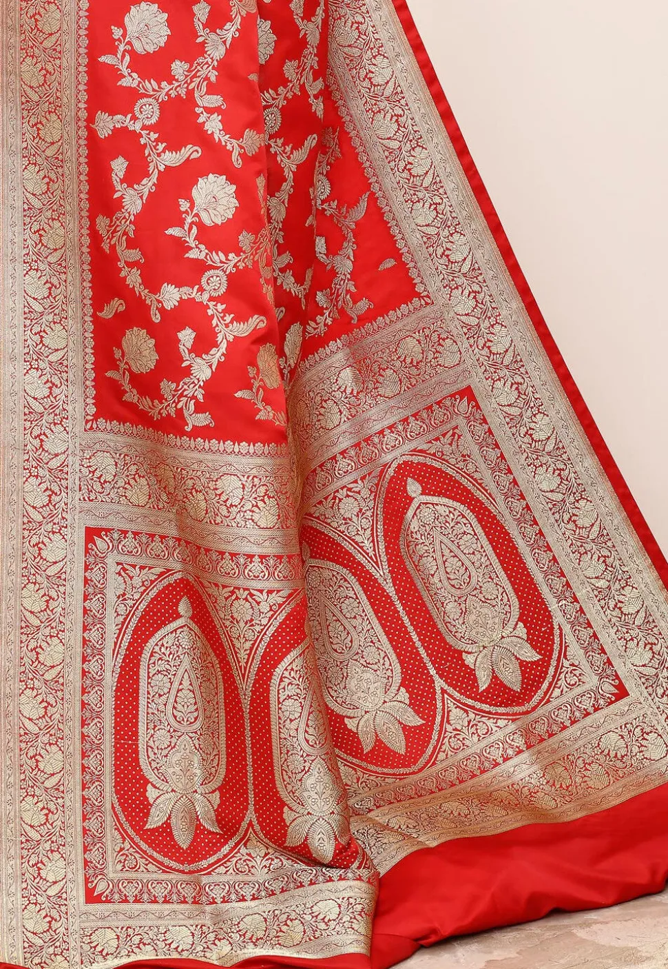 Banarasi Saree in Red