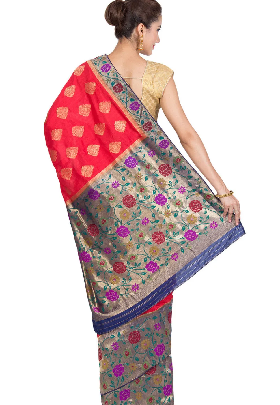 Banarasi Saree in Red
