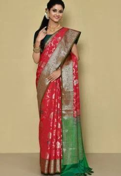 Banarasi Saree in Red