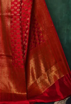Banarasi Saree in Red