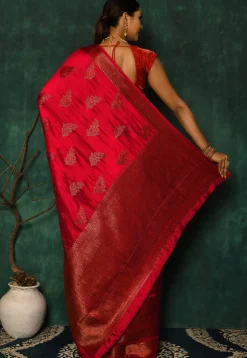 Banarasi Saree in Red