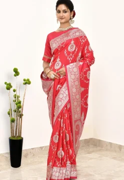 Banarasi Saree in Red