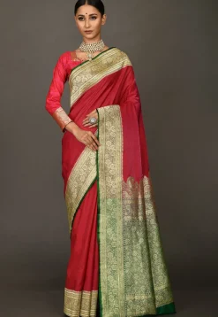 Banarasi Saree in Red