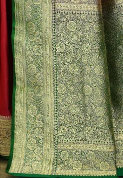 Banarasi Saree in Red