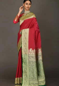 Banarasi Saree in Red