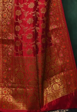 Banarasi Saree in Red