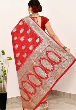 Banarasi Saree in Red