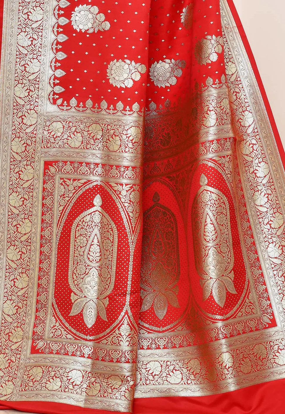 Banarasi Saree in Red